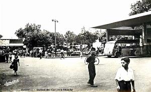 1179- Djidjelli - Station des Cars et le Marche